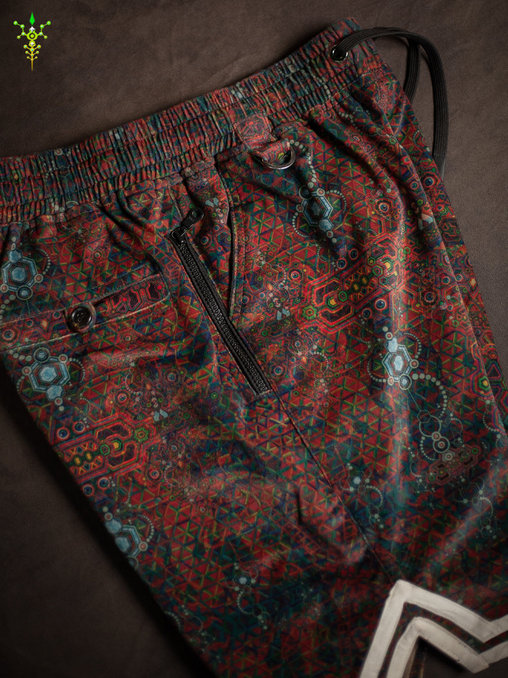 Boxing Short White Mountains Men / Velvet Fawn - SNL