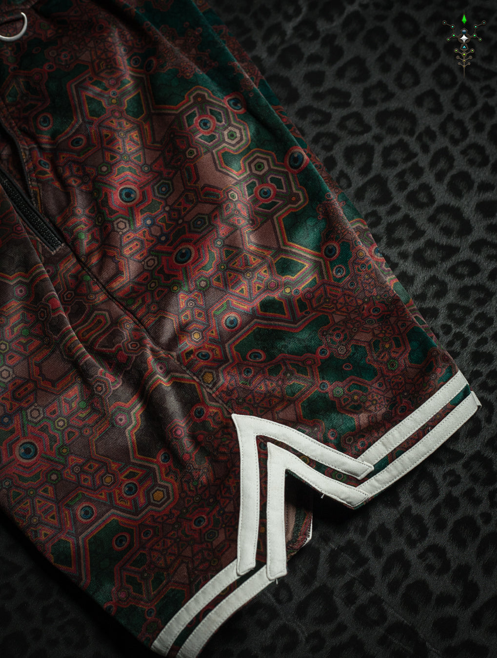 Shorts Boxing White Mountains / Velvet Fawn - ATLANTE
