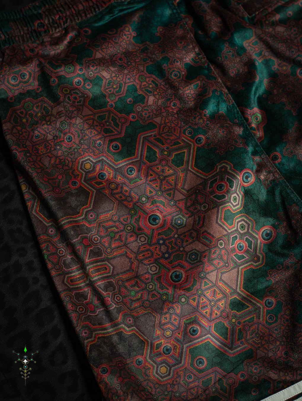 Shorts Boxing White Mountains / Velvet Fawn - ATLANTE