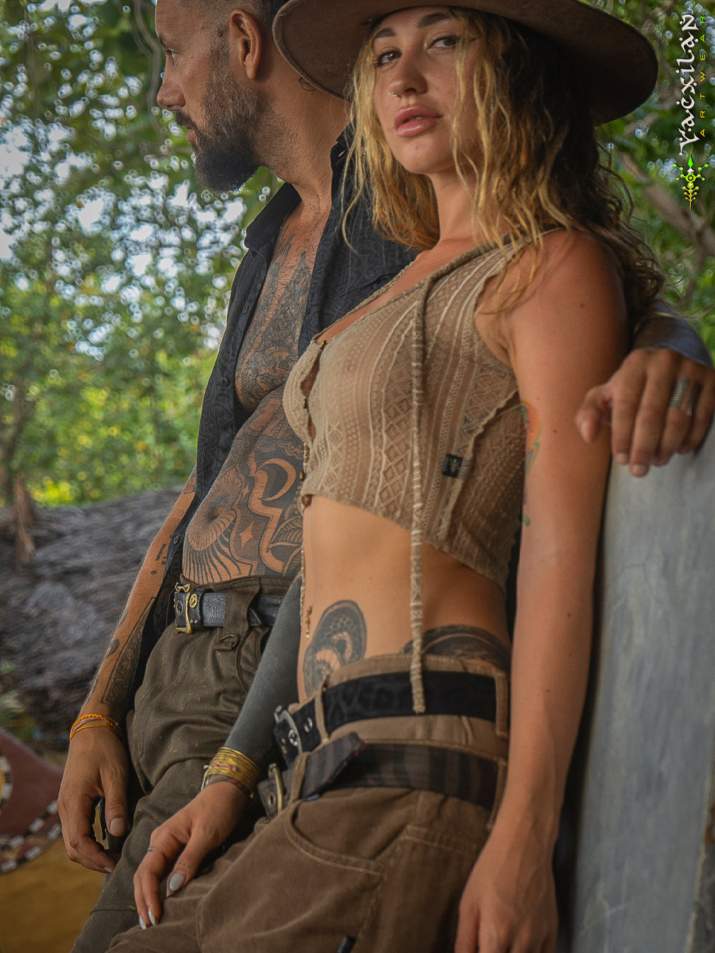 Woman Combo Boho Sleeveless Top / Embroidery Lace - BOHOEARTH