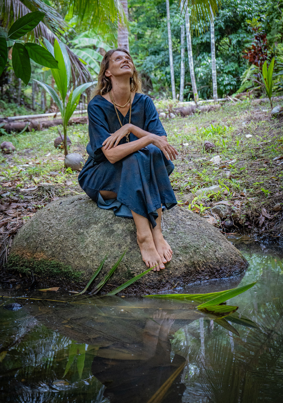 Caftan Woman / Organic Bio Farms Bamboo - TSUNAMI