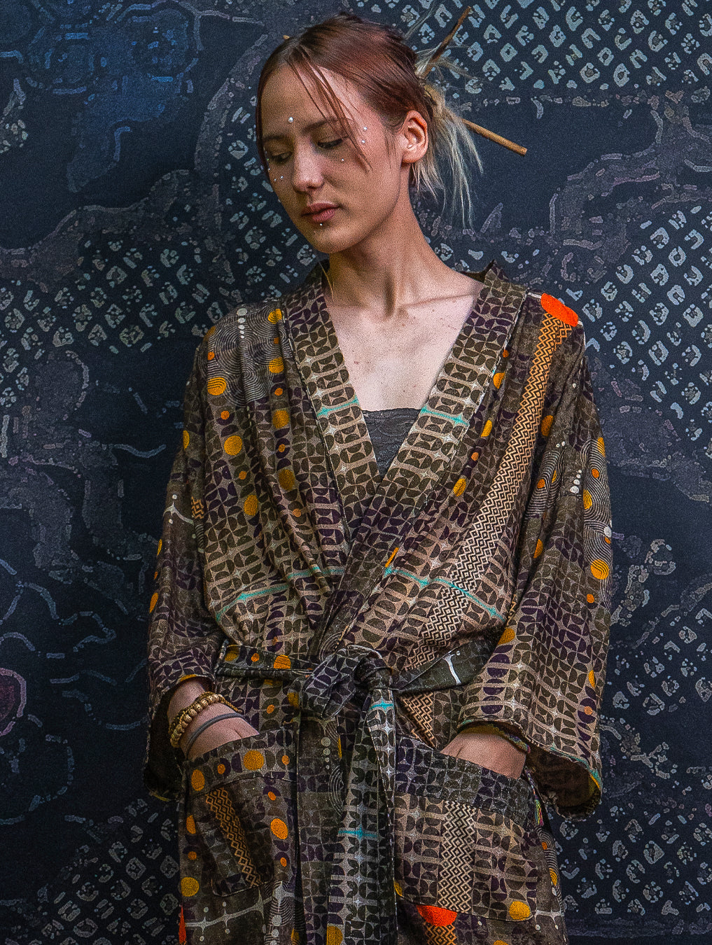 Classic Kimono / Chinese Silk - Raw Slub KINGCACAO