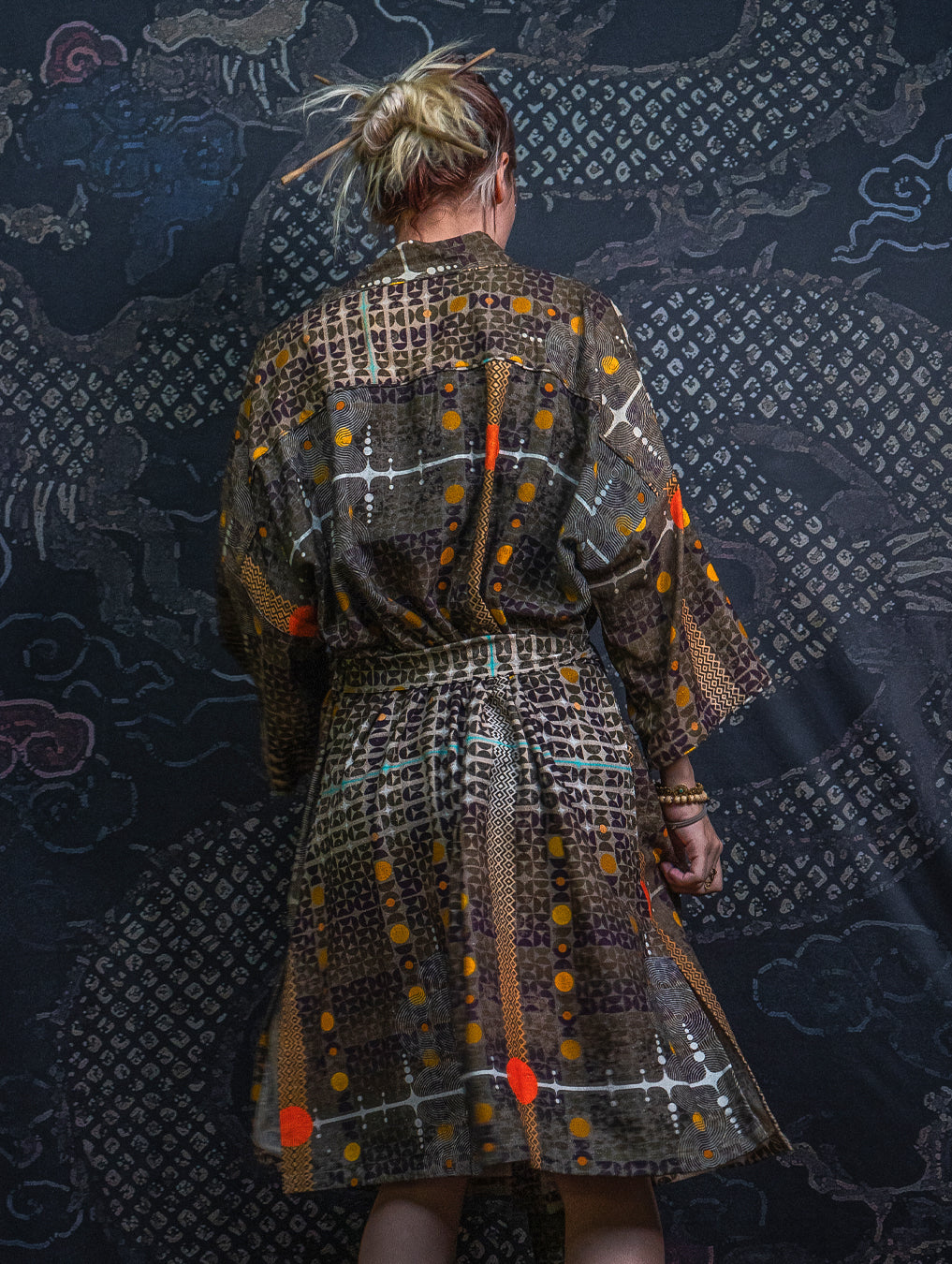 Classic Kimono / Chinese Silk - Raw Slub KINGCACAO