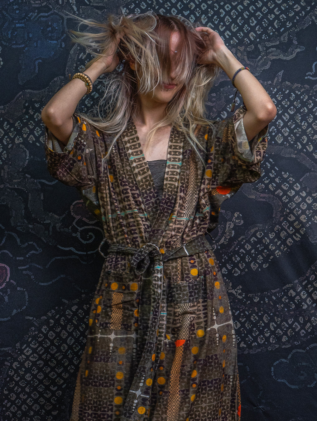 Classic Kimono / Chinese Silk - Raw Slub KINGCACAO