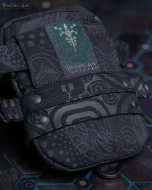 Chotta Bag / Cotton Printed - BLACK UFO
