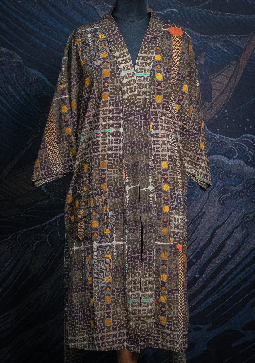 Classic Kimono / Chinese Silk - Raw Slub KINGCACAO