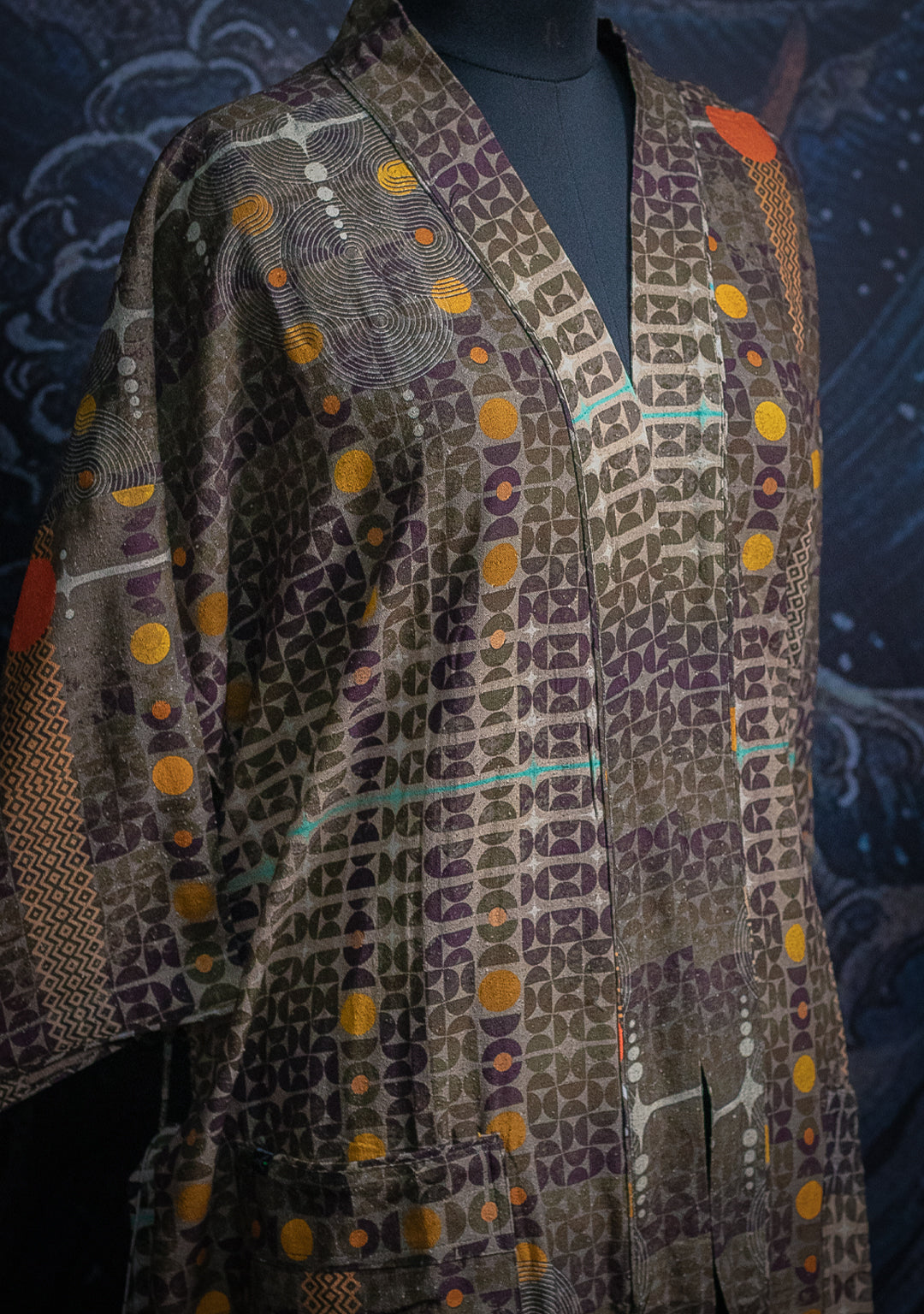 Classic Kimono / Chinese Silk - Raw Slub KINGCACAO