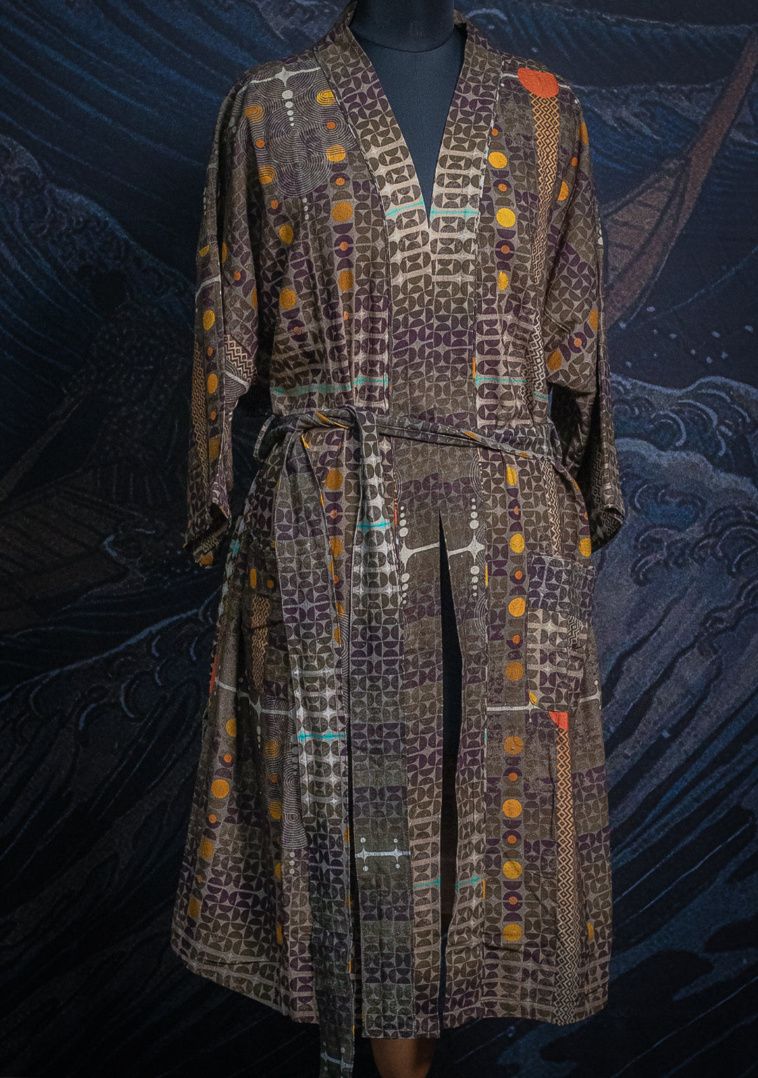 Classic Kimono / Chinese Silk - Raw Slub KINGCACAO