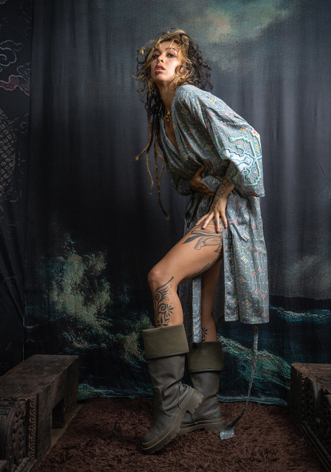 Classic Kimono / Bio Farms Bamboo - HUIRRARIKA