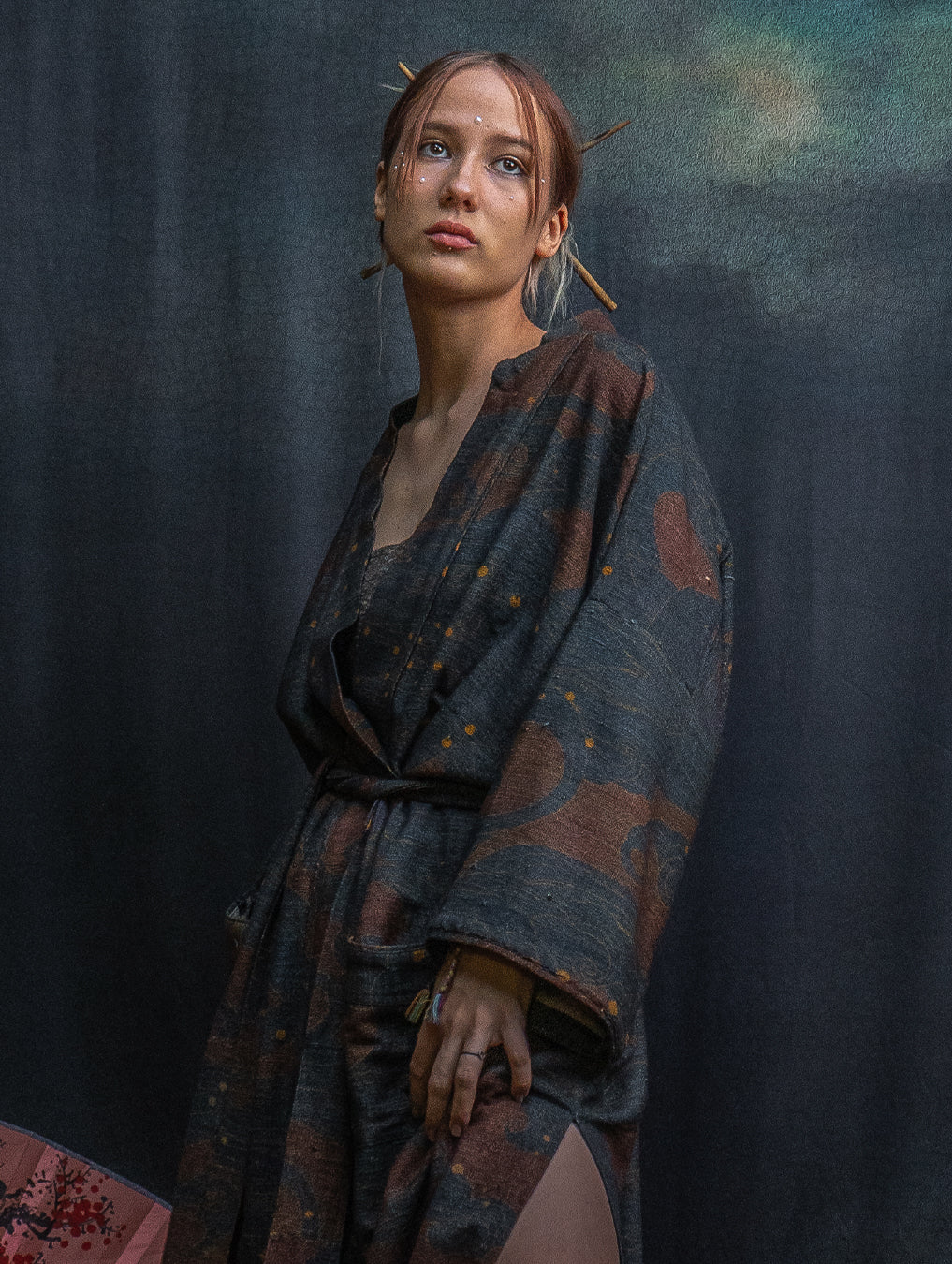 Classic Kimono / Chinese Silk - Raw Stripes SHOGUNSEA