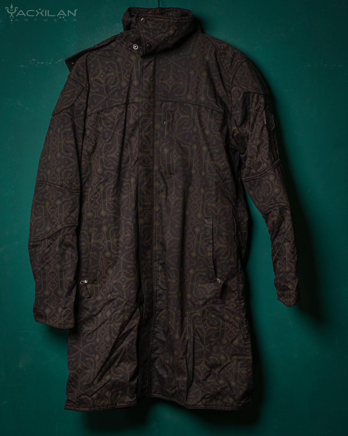 Coat Men / Waterproof - Dark AYAWASKA - Yacxilan Artwear