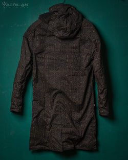 Coat Men / Waterproof - Dark AYAWASKA - Yacxilan Artwear