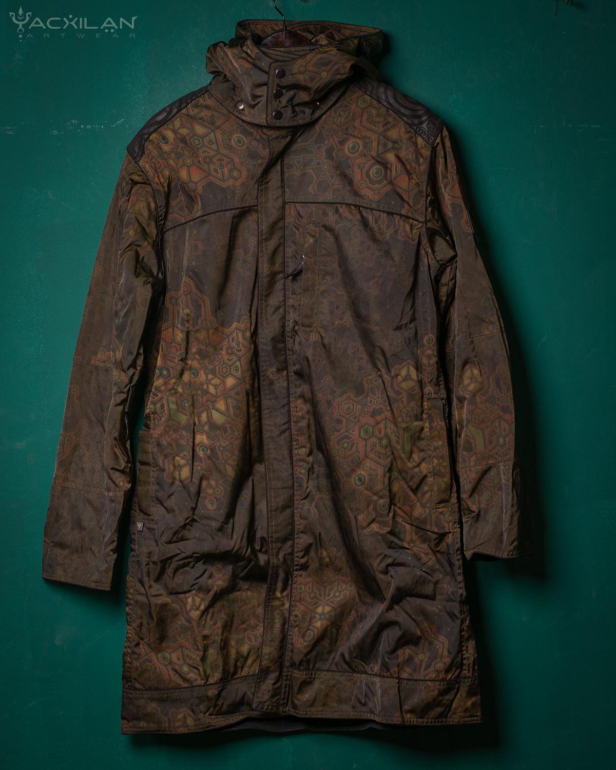 Coat Men / Waterproof - Olive CORALBLAST - Yacxilan Artwear