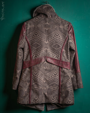 Coat Woman / Fake Leather Chicaboo - SANDOKAN-Redwine SUNSHINE