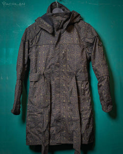 Coat Woman / Waterproof - Dark AYAWASKA - Yacxilan Artwear