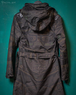 Coat Woman / Waterproof - TINGLIT - Yacxilan Artwear