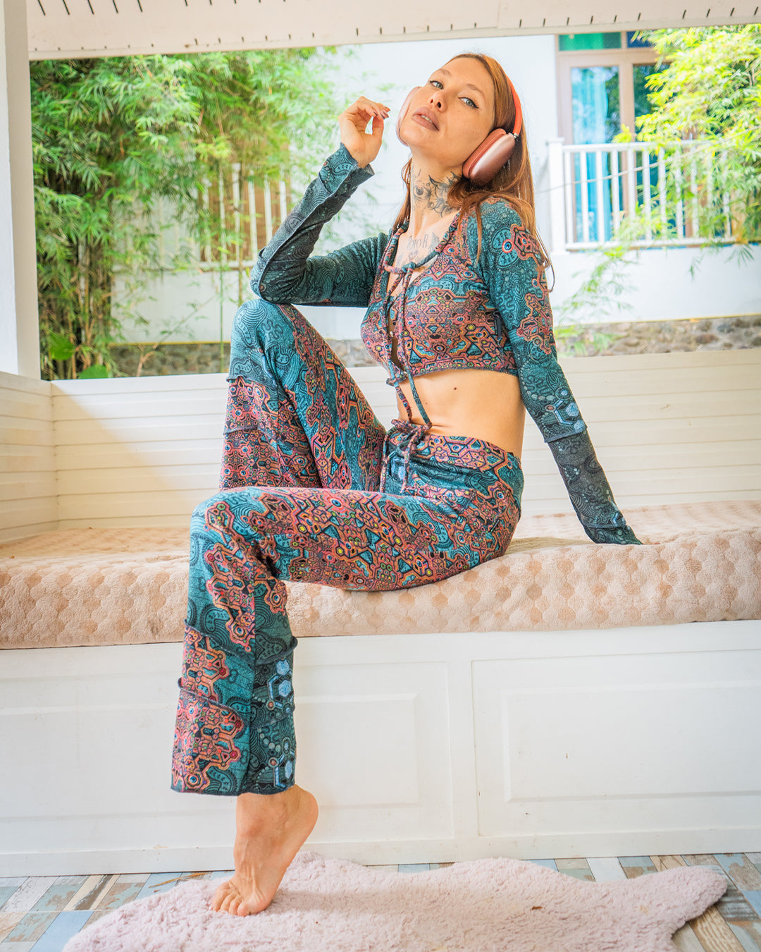 Woman Combo Boho Pants / Knits - ATLANTIS