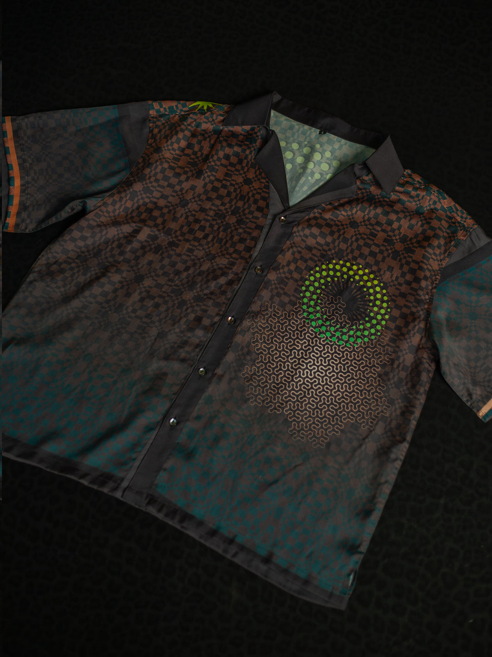 Shirt Men Oversized Set Half Sleeves / Chiffon - ERGOT PORTAL