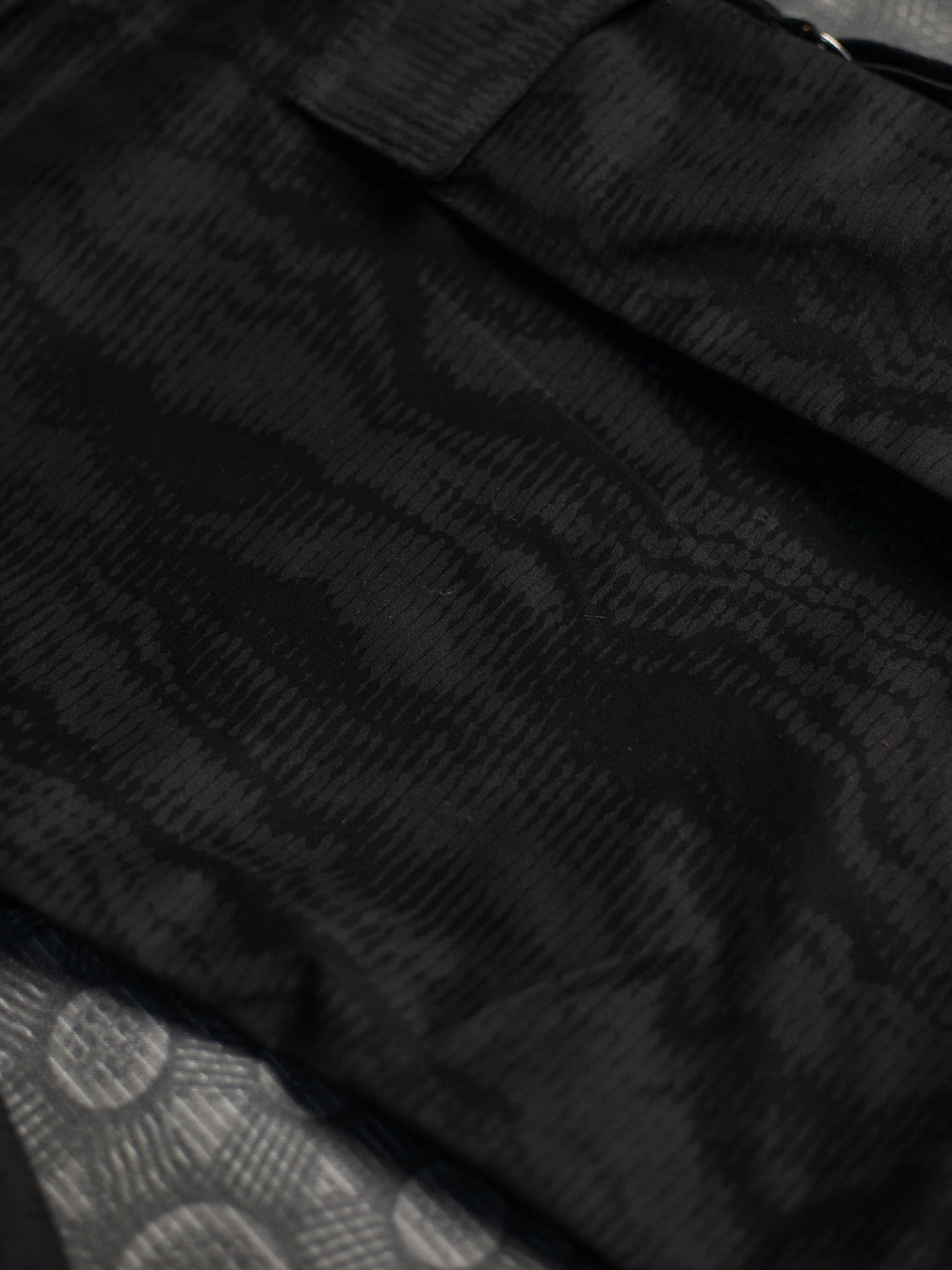 Corsaire Men Punk Baggy Pockets /  Cotton Printed - Black DESERTIKA