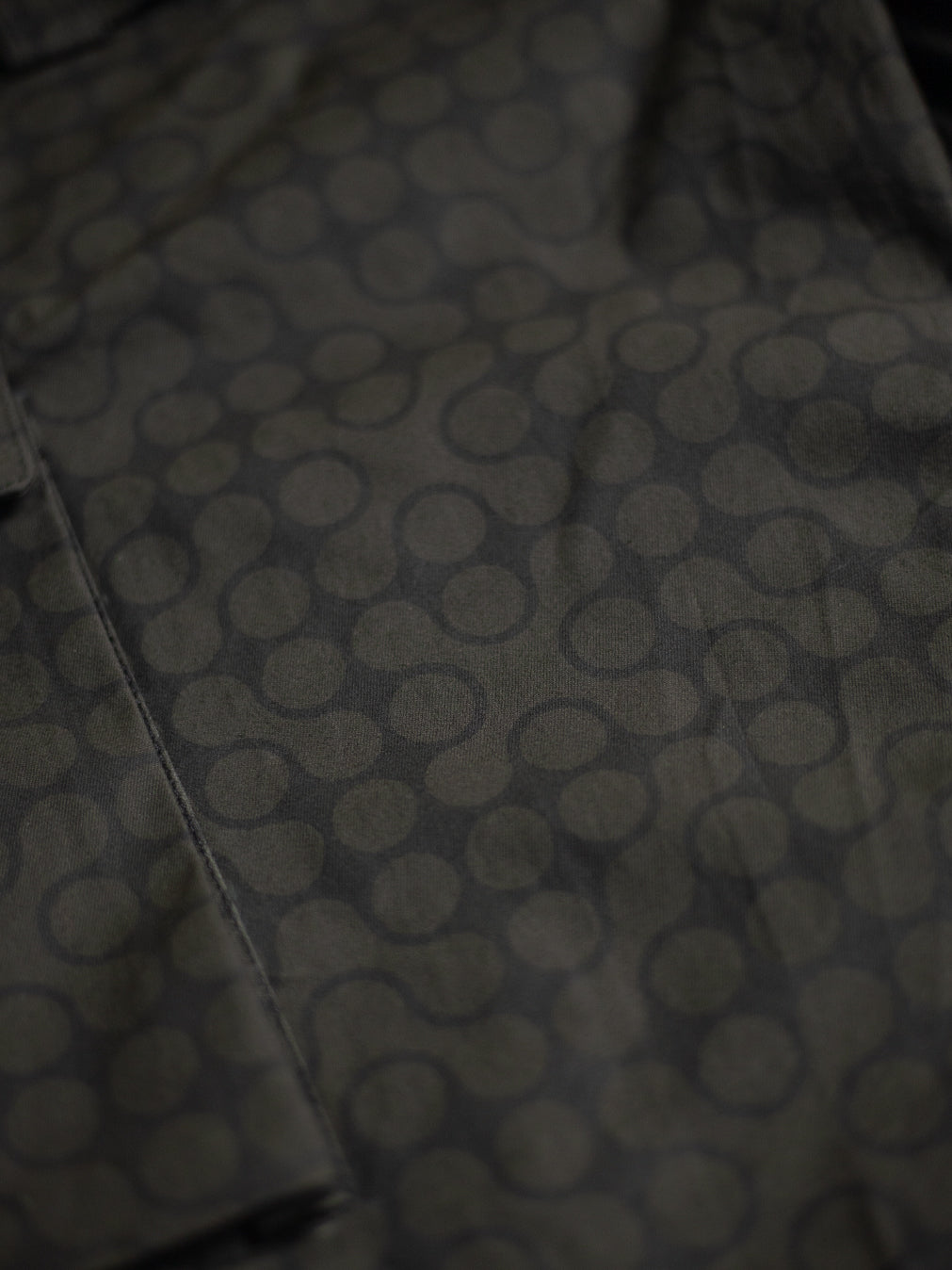 Corsaire Punk Baggy Pockets / Cotton Printed - CHARCOAL TETRIS