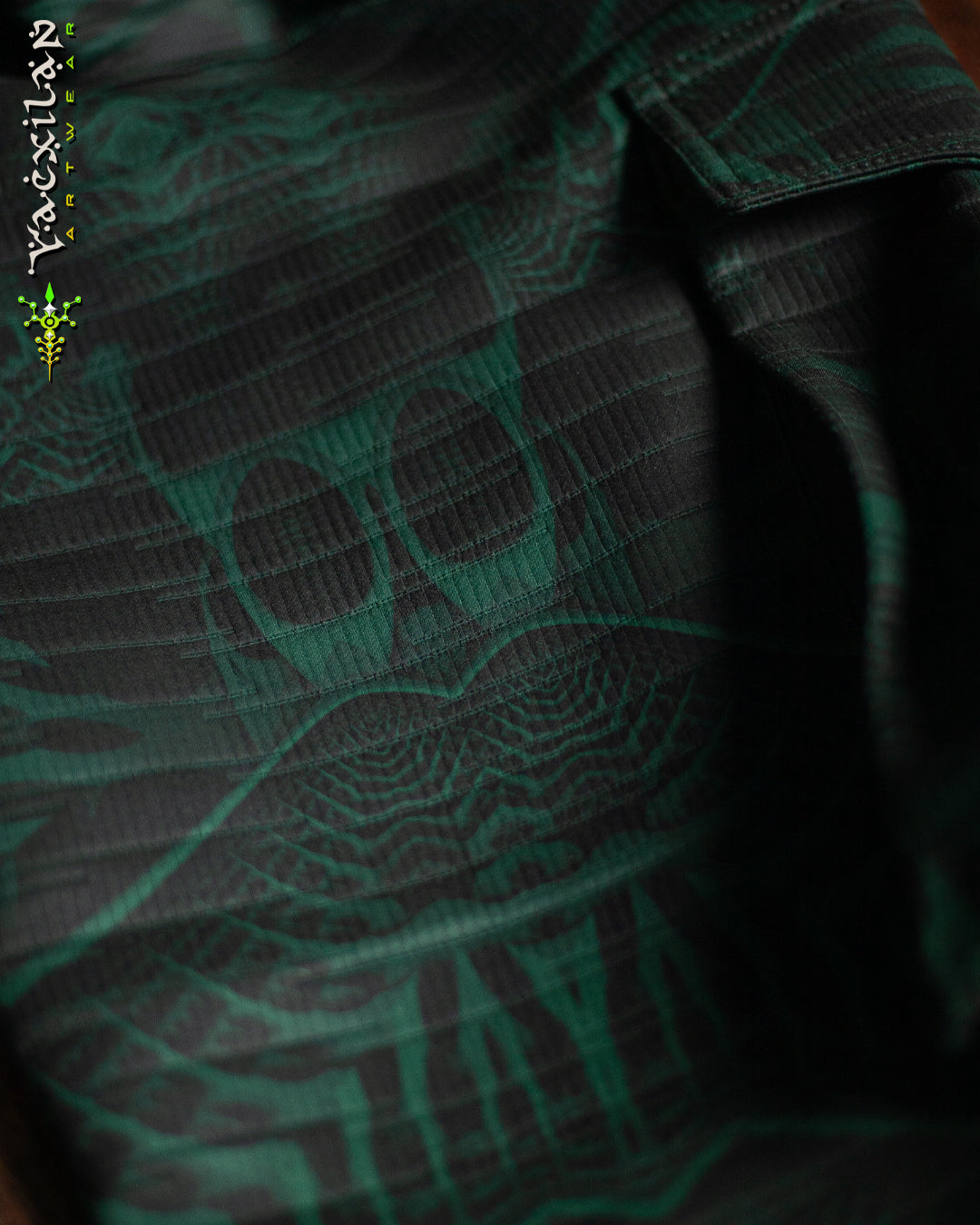 Corsaire Men / Punk Baggy Pockets High Tech - Forest SANDOKAN