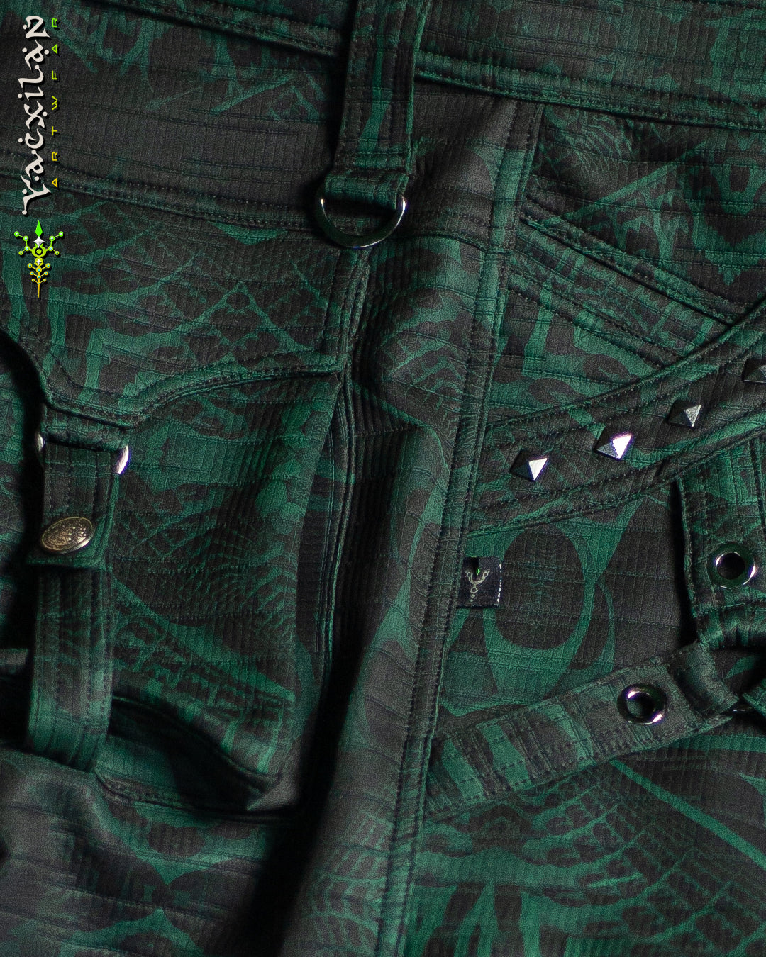 Corsaire Men / Punk Baggy Pockets High Tech - Forest SANDOKAN