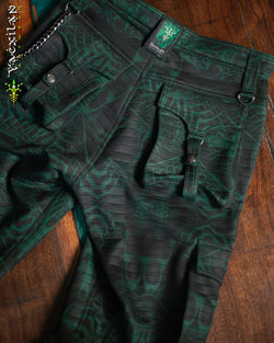 Corsaire Men / Punk Baggy Pockets High Tech - Bottlegreen FOREST SANDOKAN