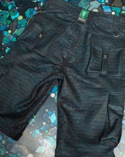 Corsaire Men / Punk Baggy Pockets High Tech - Bottlegreen NEBULA