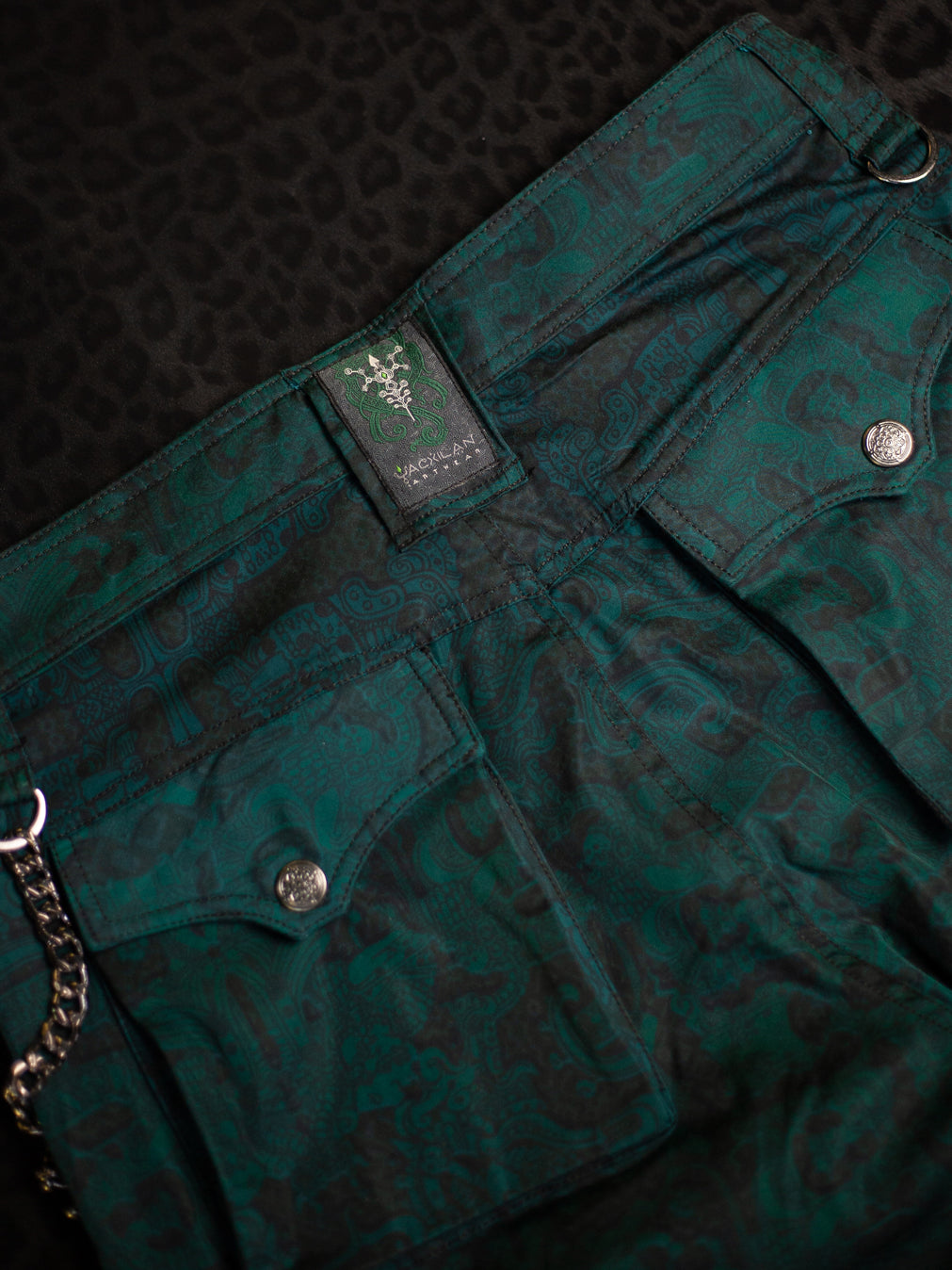 Corsaire Men / Punk Baggy Pockets Japanese Cupro - JADEMAYANS