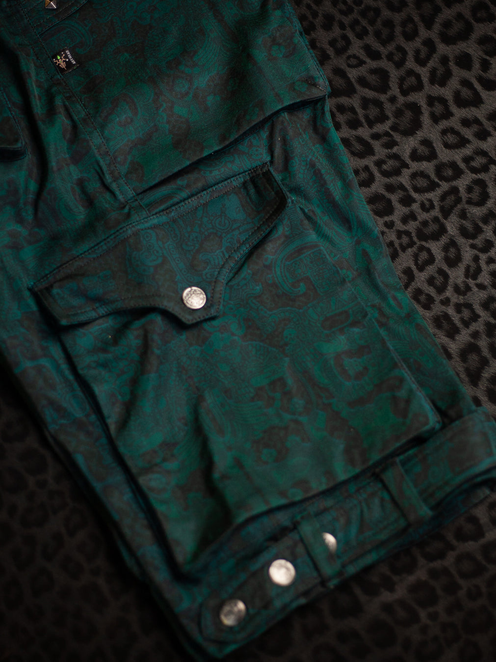 Corsaire Men / Punk Baggy Pockets Japanese Cupro - JADEMAYANS