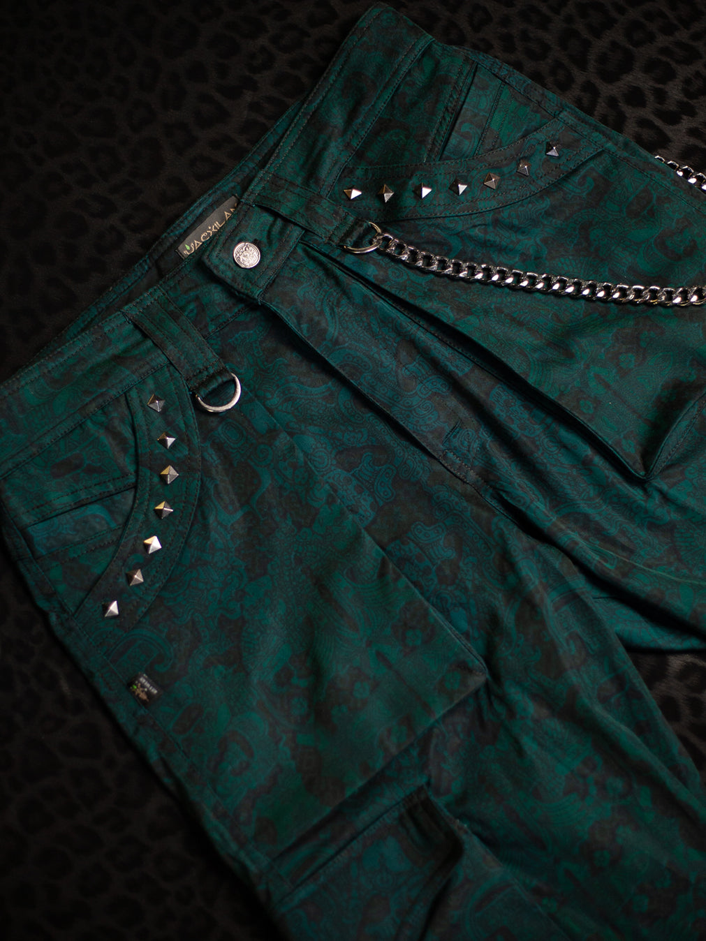 Corsaire Men / Punk Baggy Pockets Japanese Cupro - JADEMAYANS