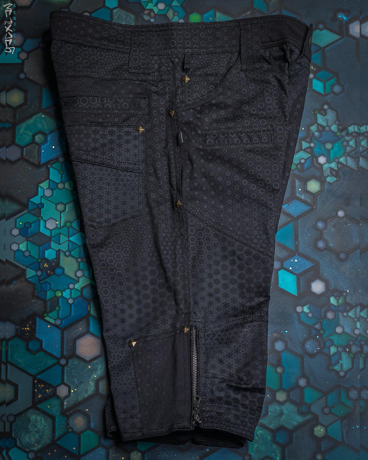 Corsaire Men / Twill Stretchy - Black ARAKIS - Yacxilan Artwear