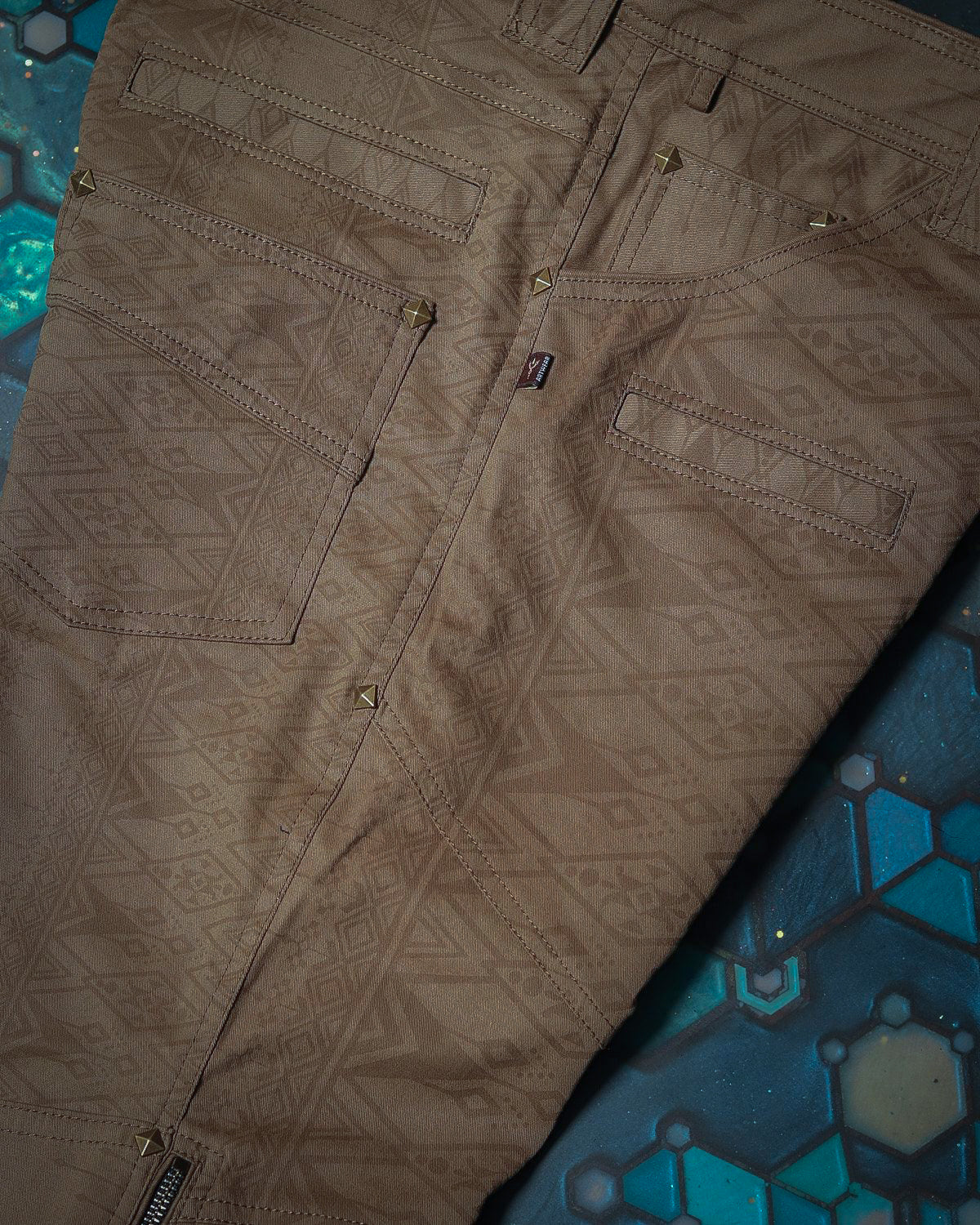 Corsaire Men / Twill Stretchy Screenprint - Latte BOHONOX