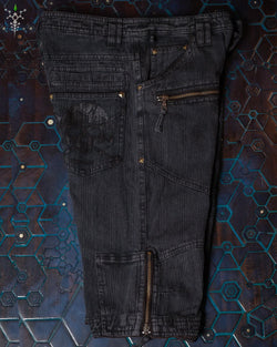 Corsaire Men / Denim Strippes Stoneblast - PIRATE - Yacxilan Artwear