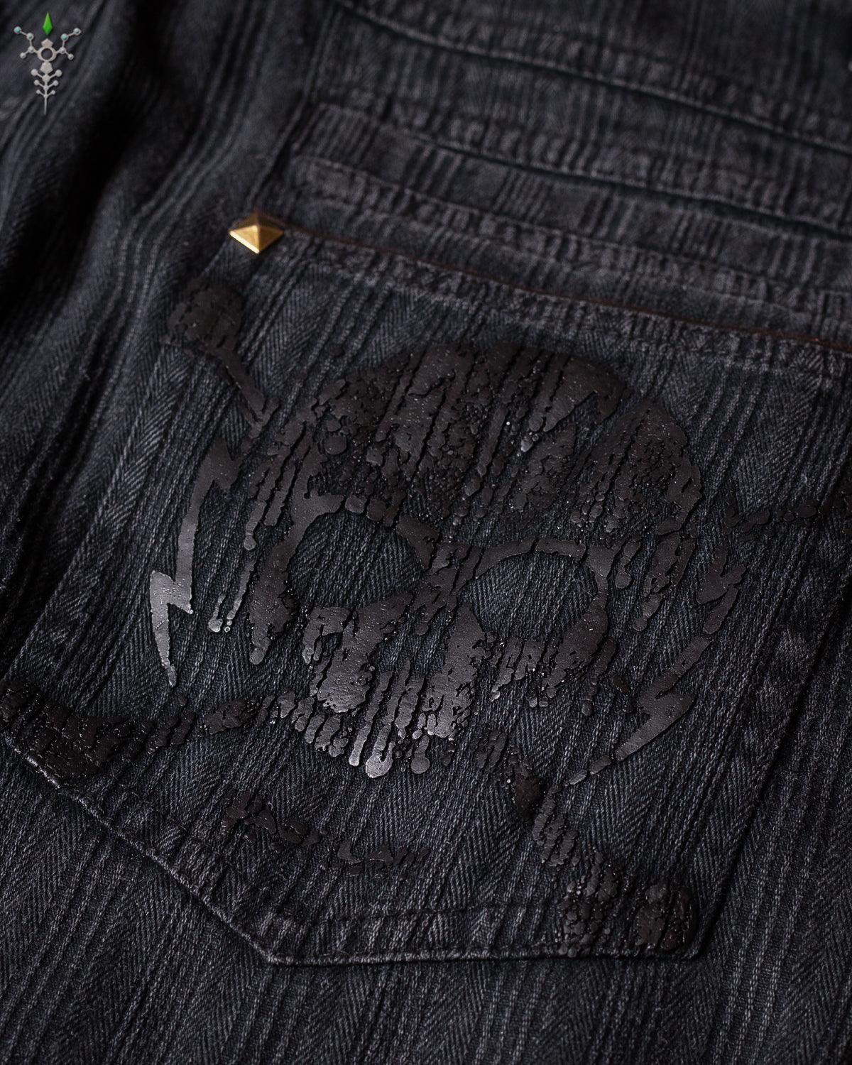 Corsaire Men / Denim Strippes Stoneblast - PIRATE - Yacxilan Artwear