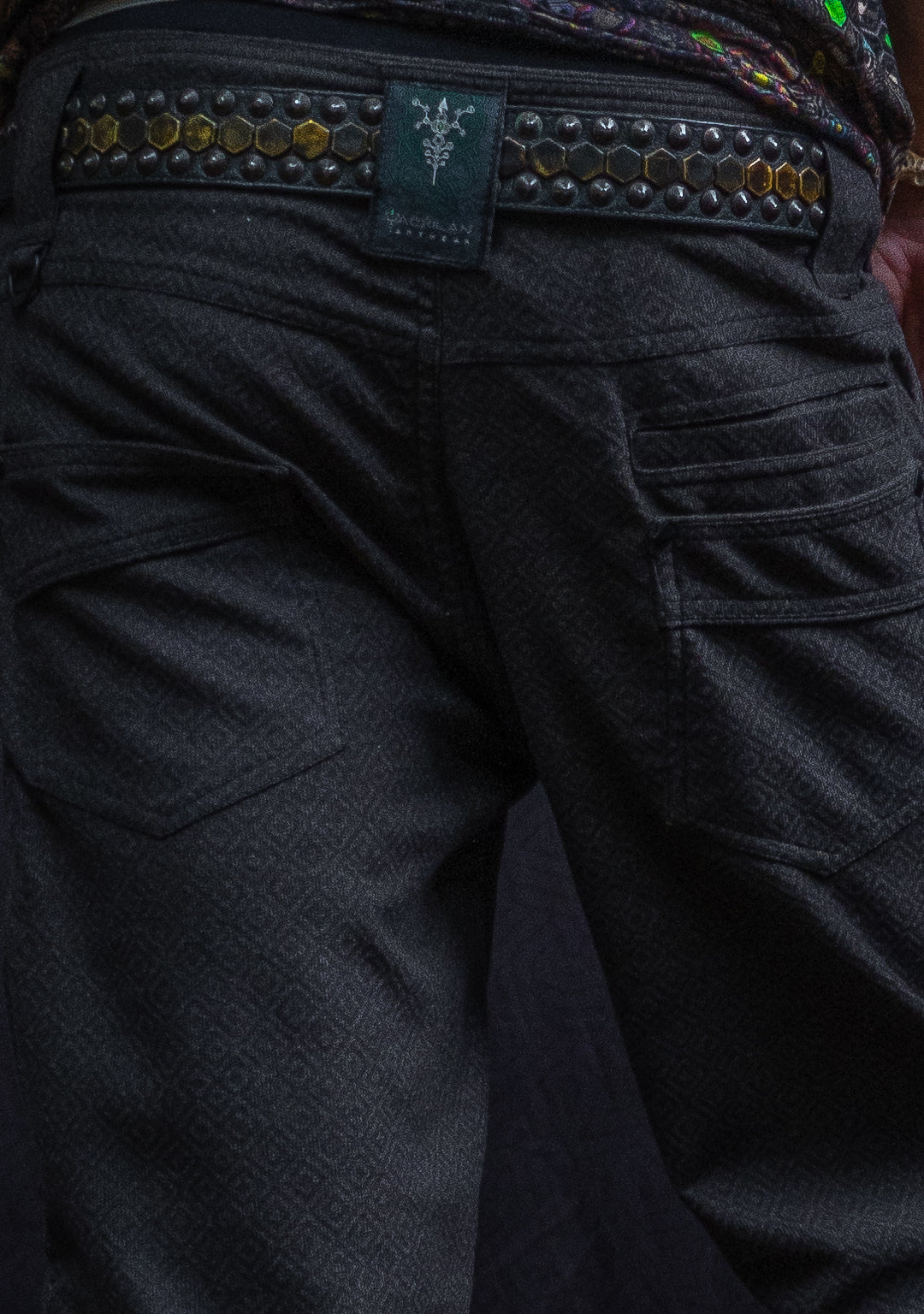 Corsaire Men / French Flat Kodroi Screenprinted - Brown CAMALEON Demetrio