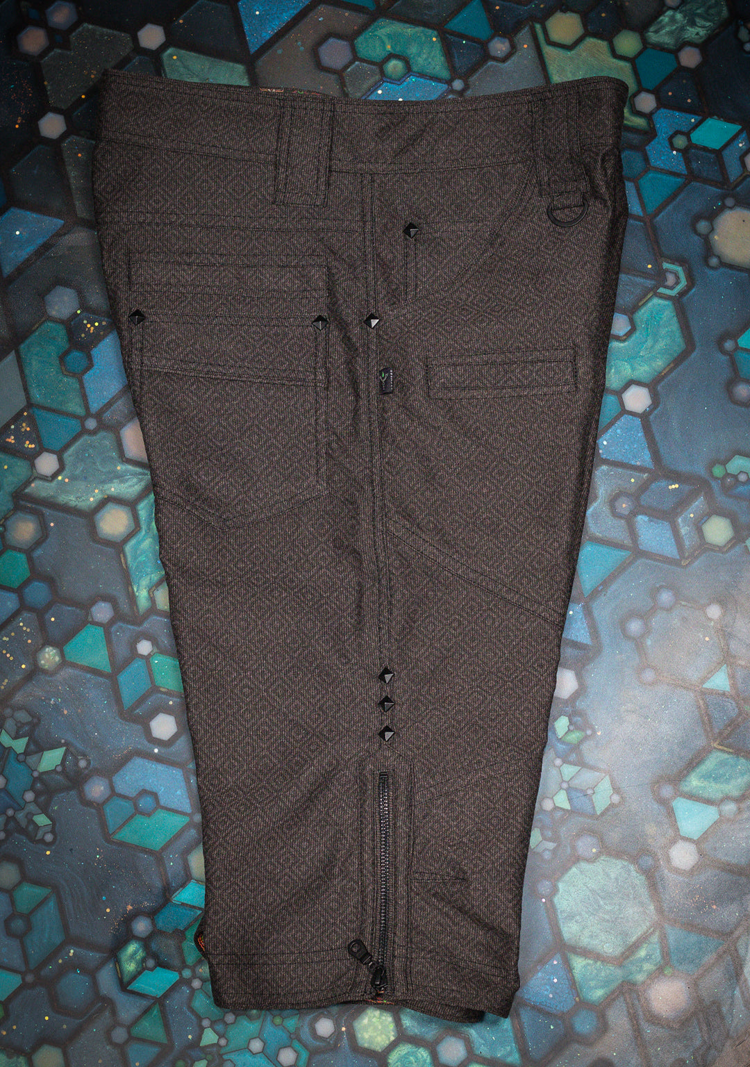 Corsaire Men / French Flat Kodroi Screenprinted - Brown CAMALEON Demetrio