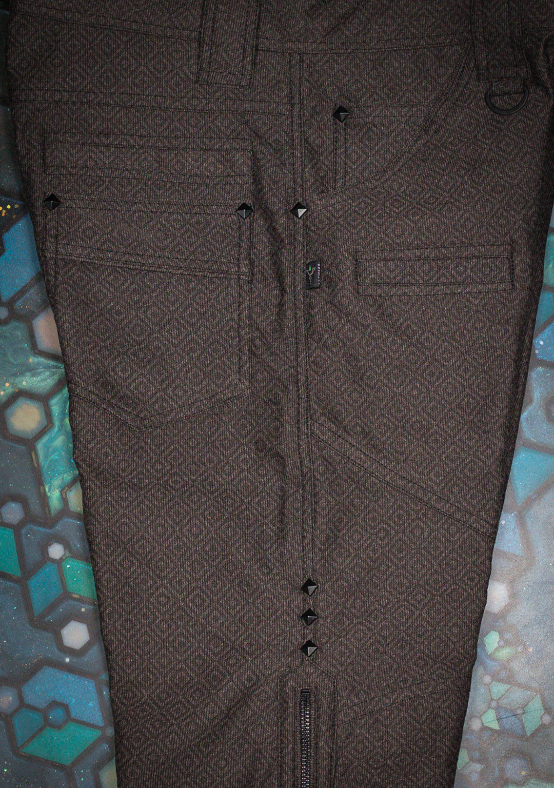 Corsaire Men / French Flat Kodroi Screenprinted - Brown CAMALEON Demetrio