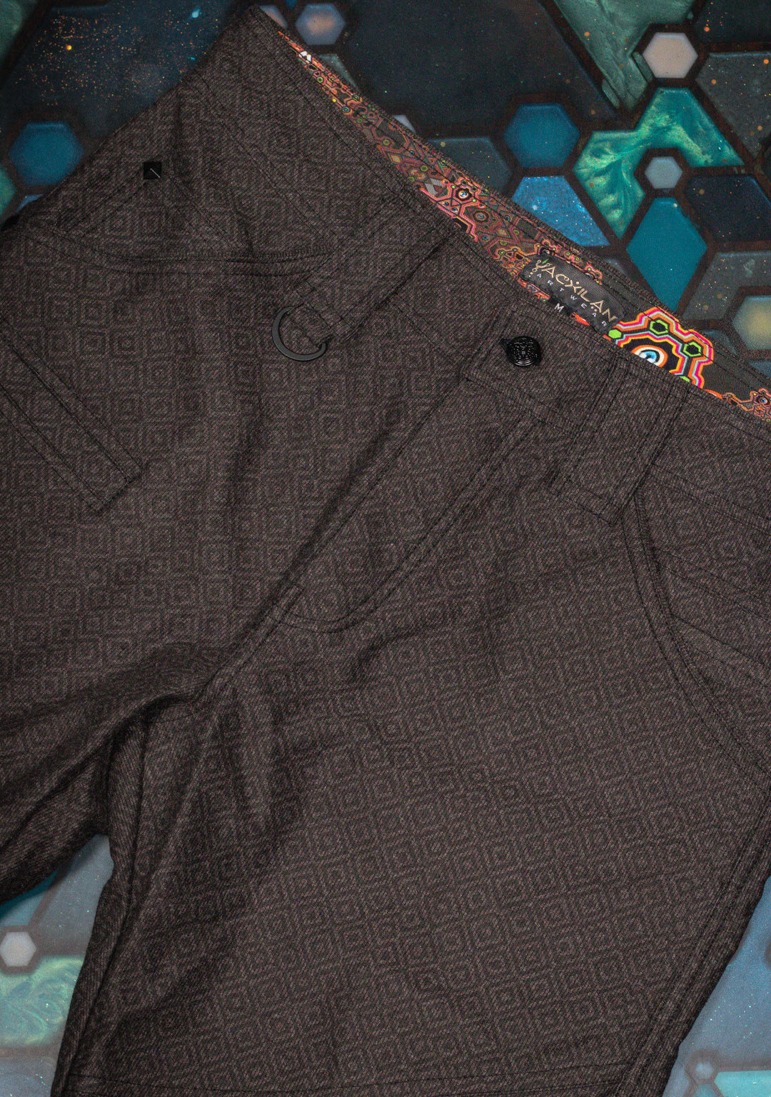 Corsaire Men / French Flat Kodroi Screenprinted - Brown CAMALEON Demetrio