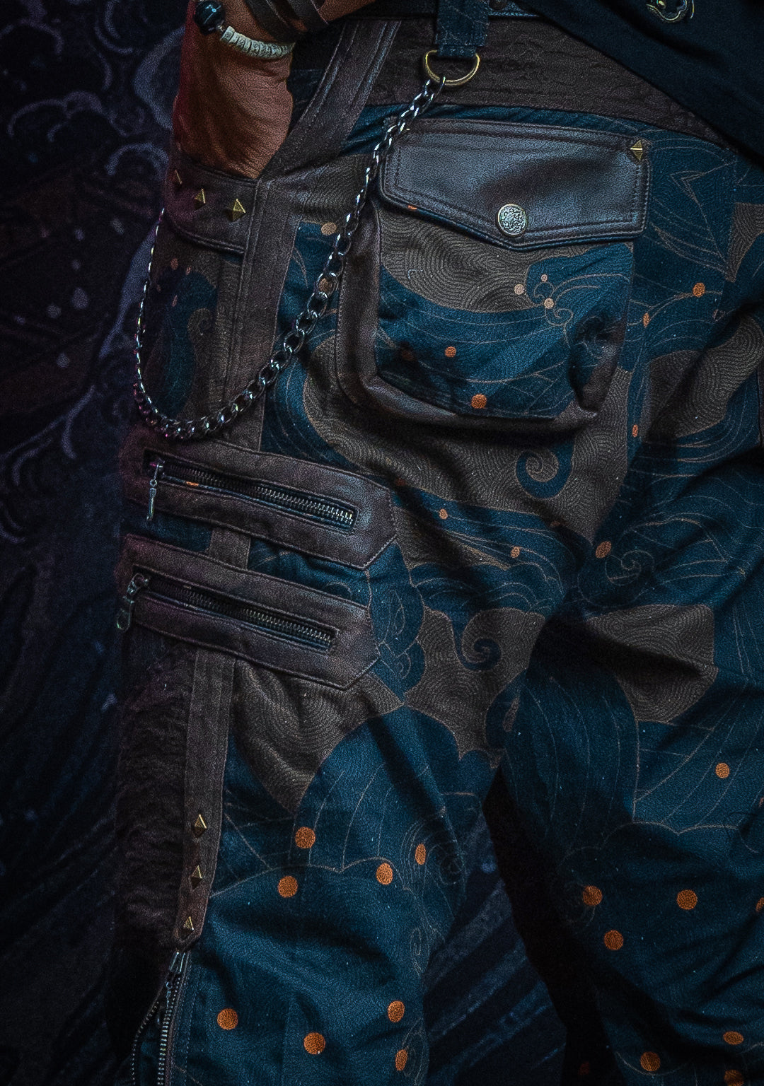 Corsaire Men / Bio Farms Organic Twill Fake Leather Patches - SHOGUNSEA