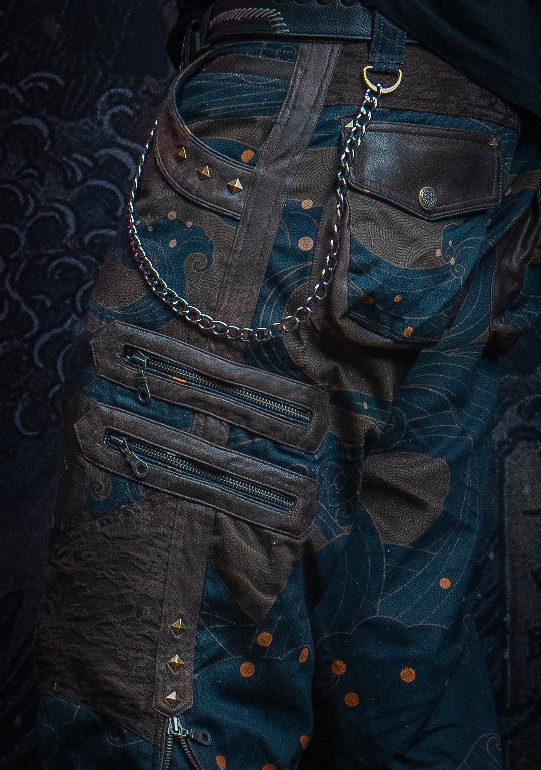 Corsaire Men / Bio Farms Organic Twill Fake Leather Patches - SHOGUNSEA