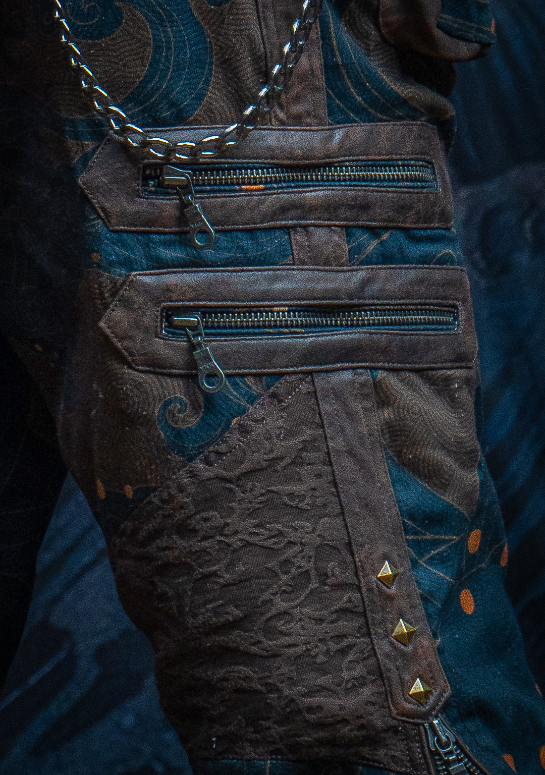 Corsaire Men / Bio Farms Organic Twill Fake Leather Patches - SHOGUNSEA