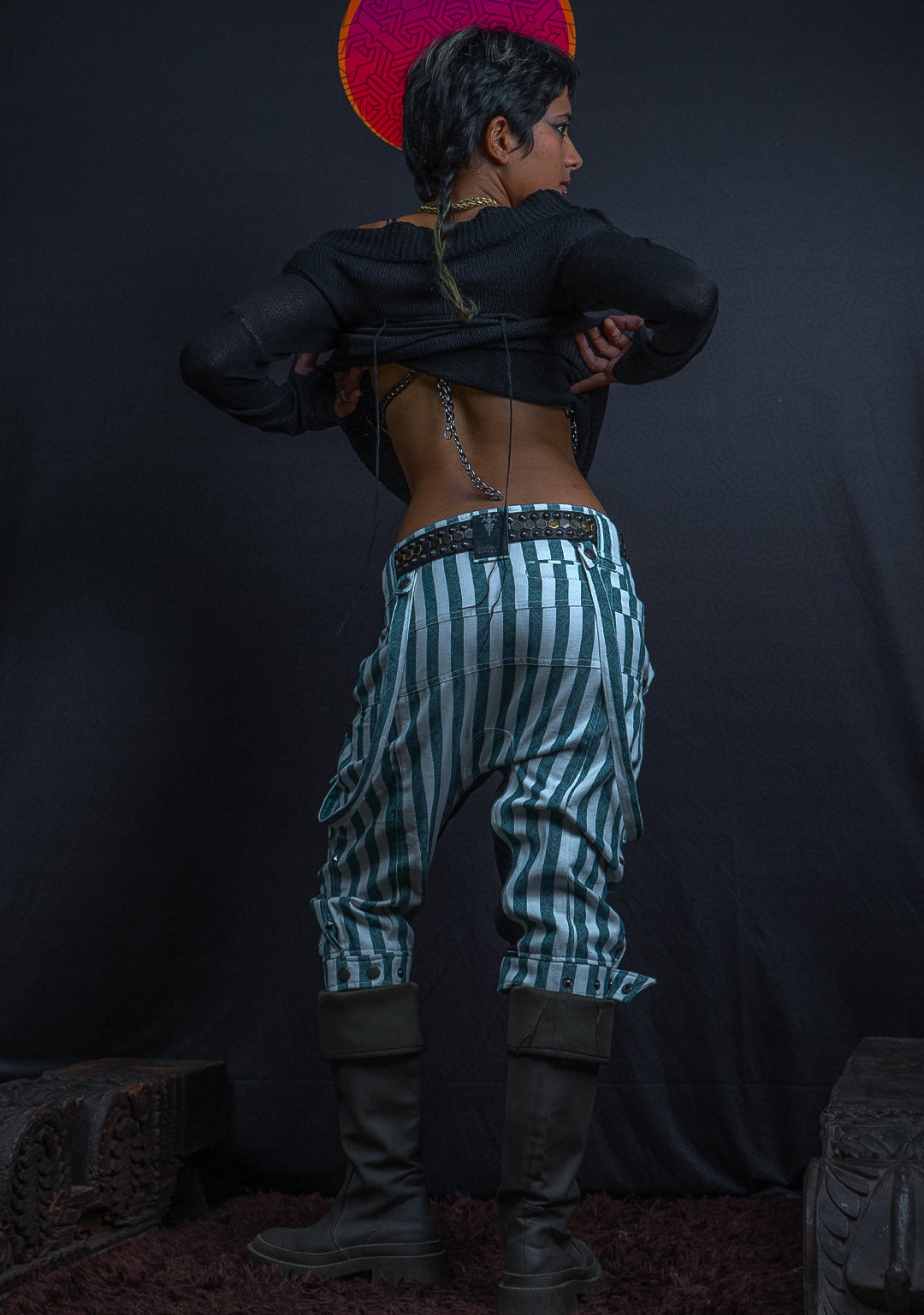 Corsaire Pants Woman / Green - CIRKUS FREAK