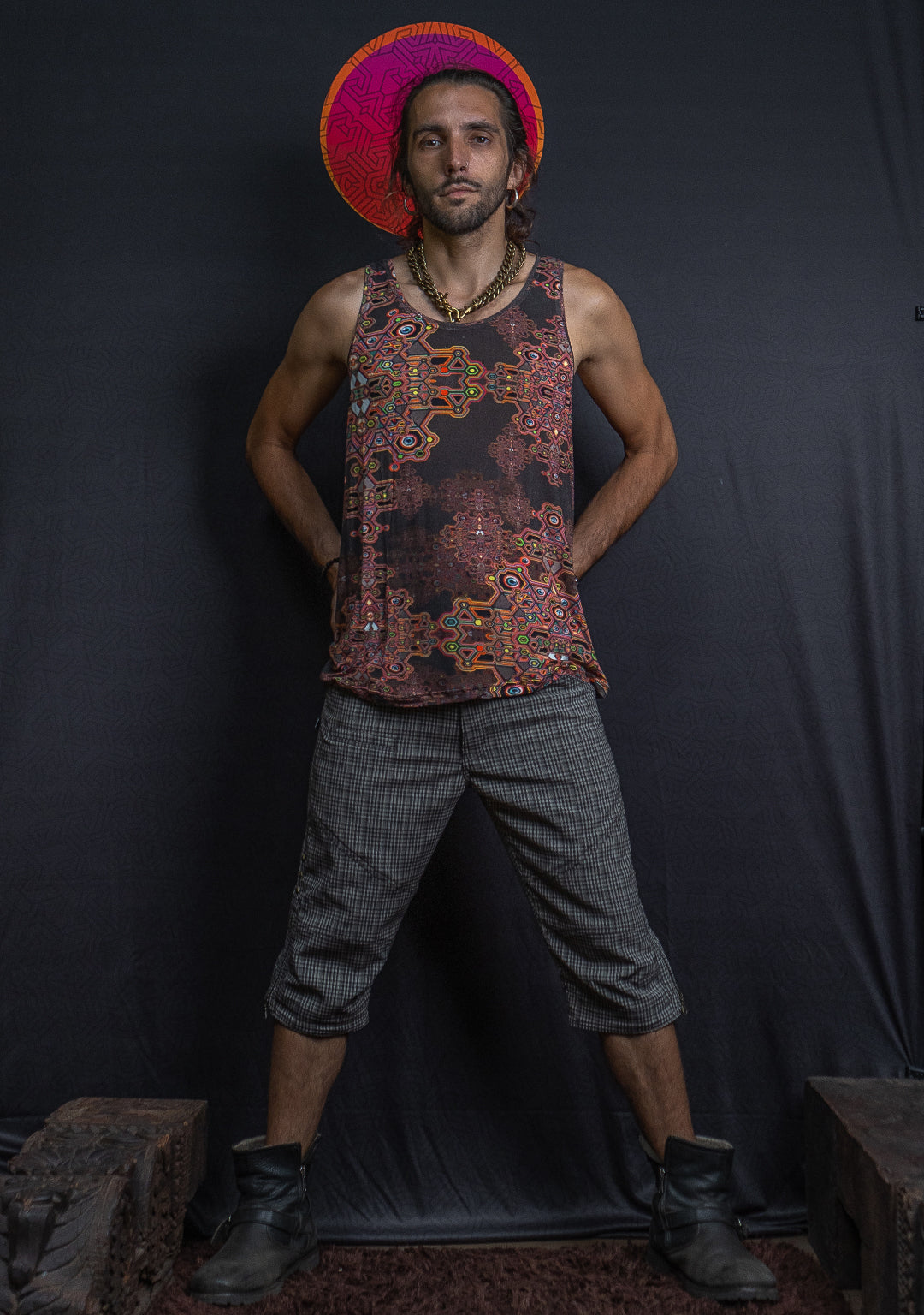 Corsaire Men / Cotton - Checkers SALTnPEPPA Matzokio