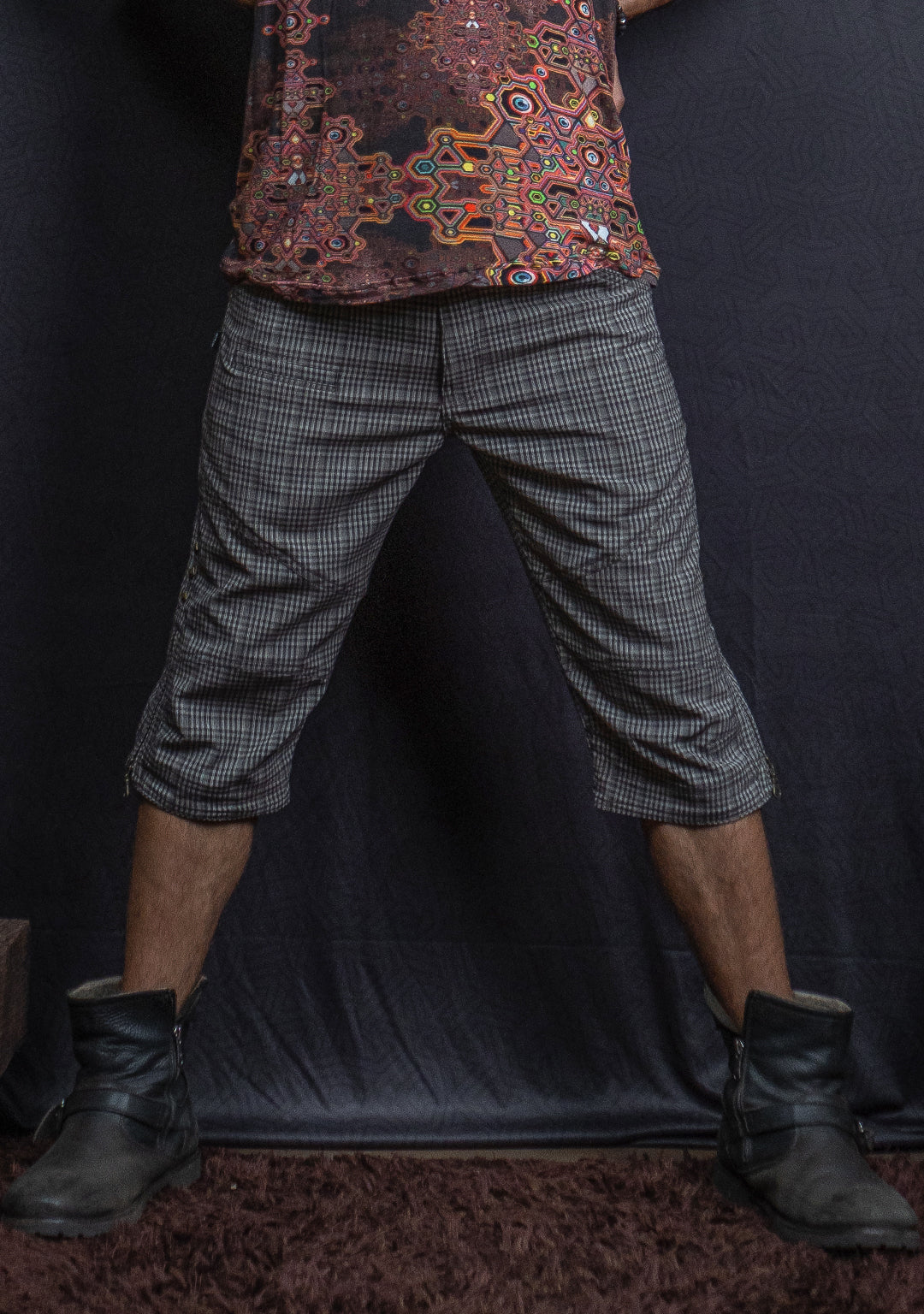 Corsaire Men / Cotton - Checkers SALTnPEPPA Matzokio