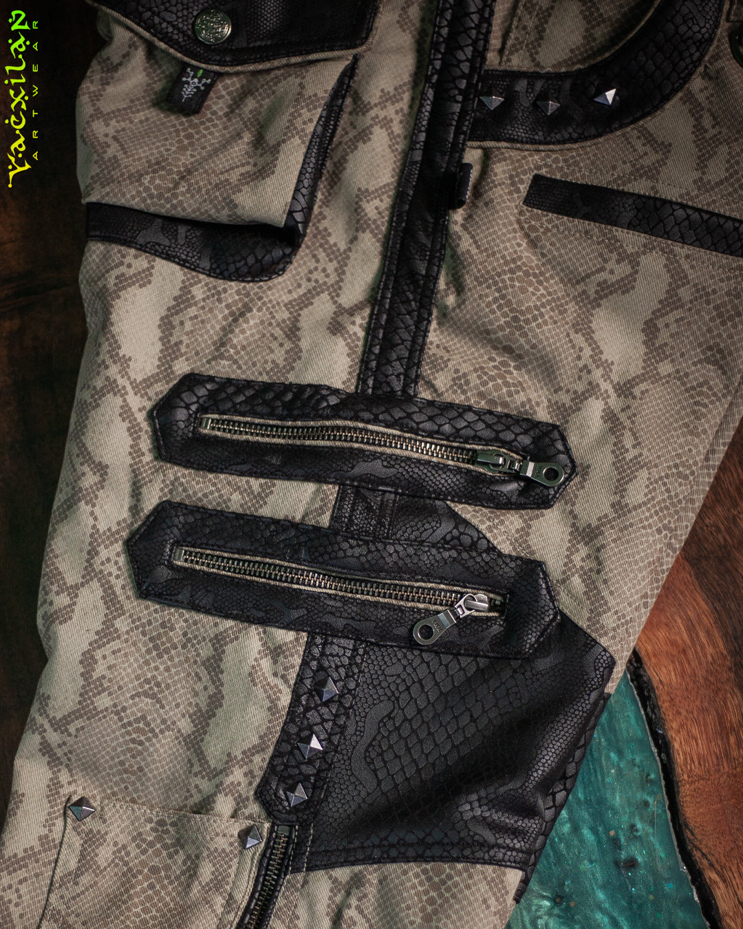 Corsaire Men / Twill / Fake Leather Patches - KINGKOBRA BOA