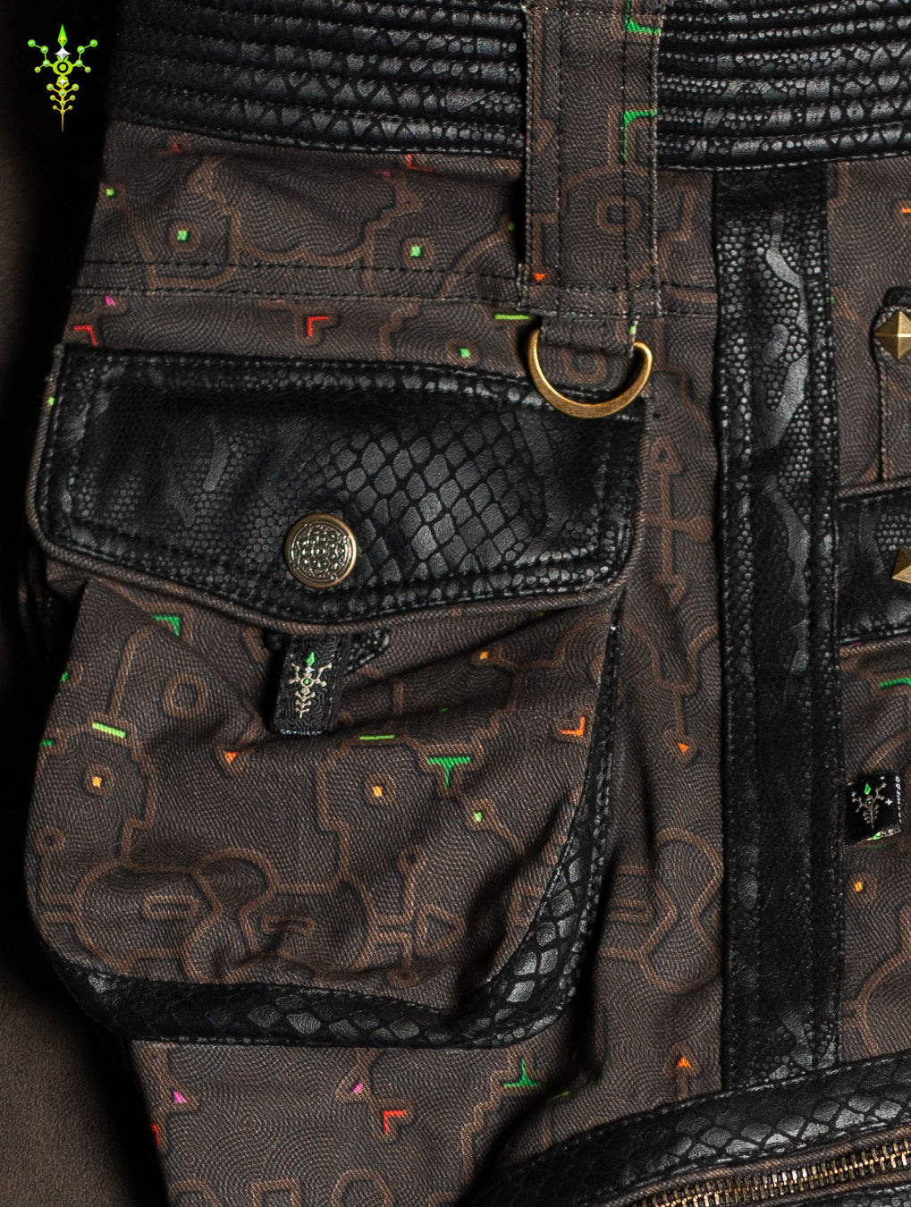 Corsaire Men / Fake Leather Patches - REBIRTH OF IKARO Forest BOA Meduim