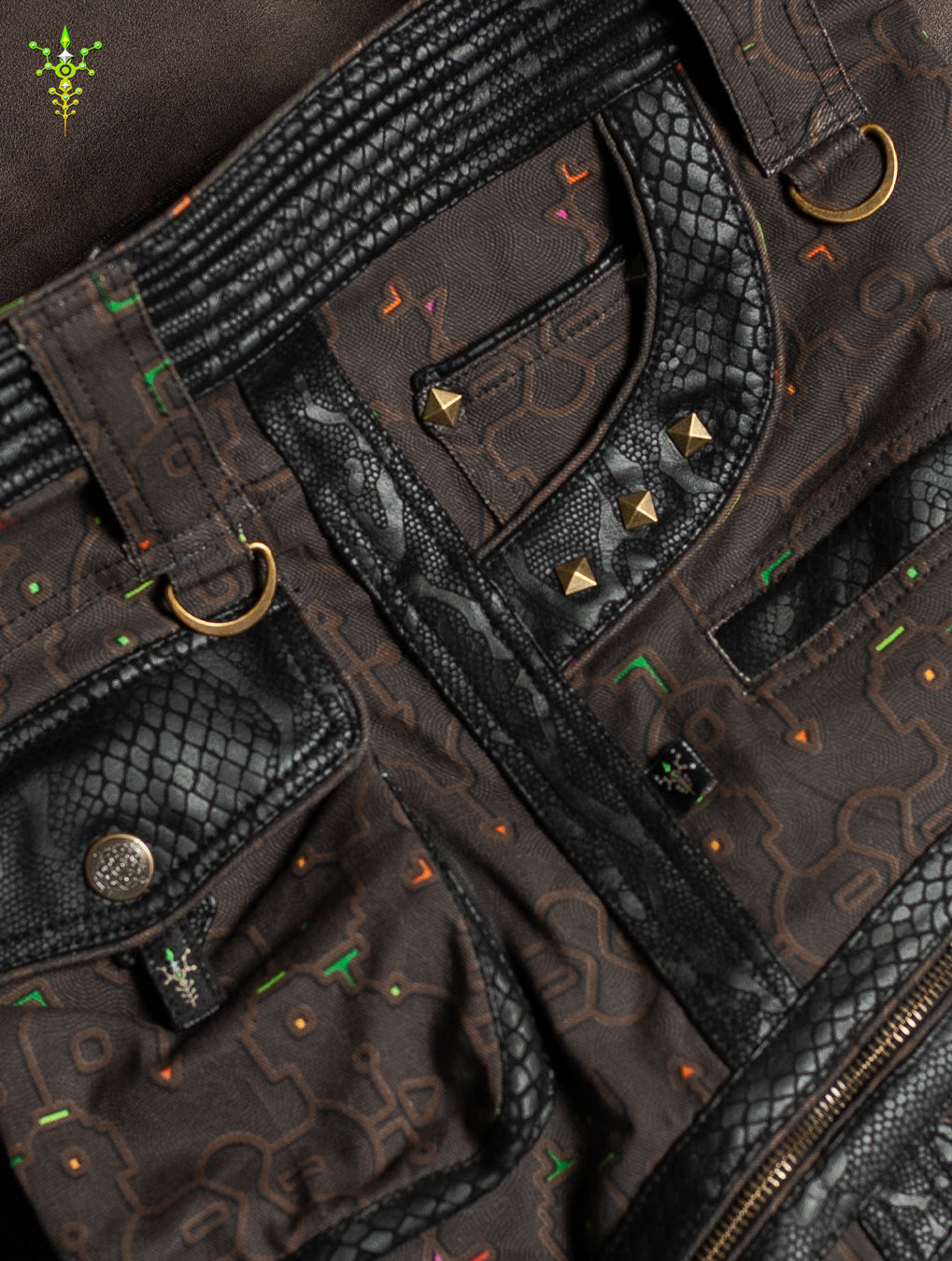 Corsaire Men / Fake Leather Patches - REBIRTH OF IKARO Forest BOA Meduim