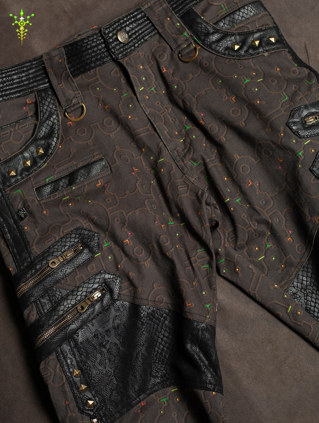 Corsaire Men / Fake Leather Patches - REBIRTH OF IKARO Forest BOA Meduim
