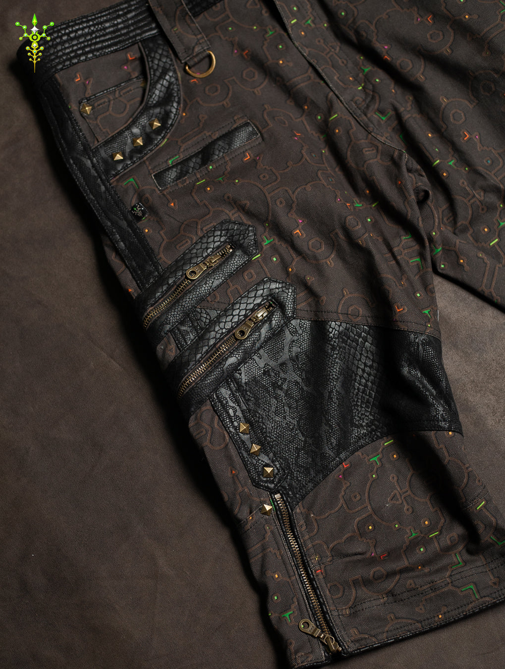 Corsaire Men / Fake Leather Patches - REBIRTH OF IKARO Forest BOA Meduim